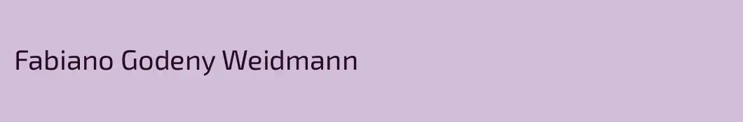 Fabiano Godeny Weidmann